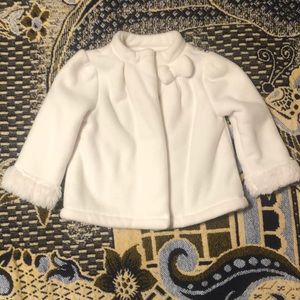 Gymboree Little White Coat 12-18M